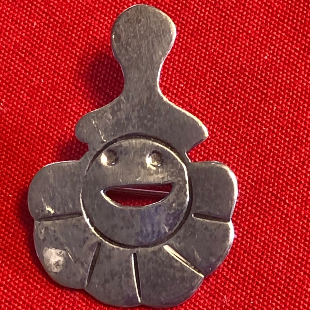 Vintage Sterling Silver Brooch